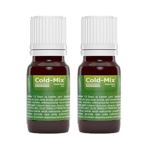 Cold-Mix İnhaler Damla 10 ml (Yeşil) x 2