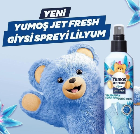 Yumoş Ütü Etkisi Giysi Spreyi Lilyum 200 ml 7 AL 6 ÖDE , Pamuk Hediyeli