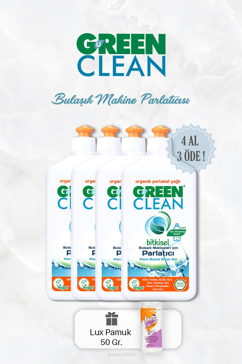 4 AL 3 Öde Bitkisel Bulaşık Parlatıcısı Portakallı 500 ml