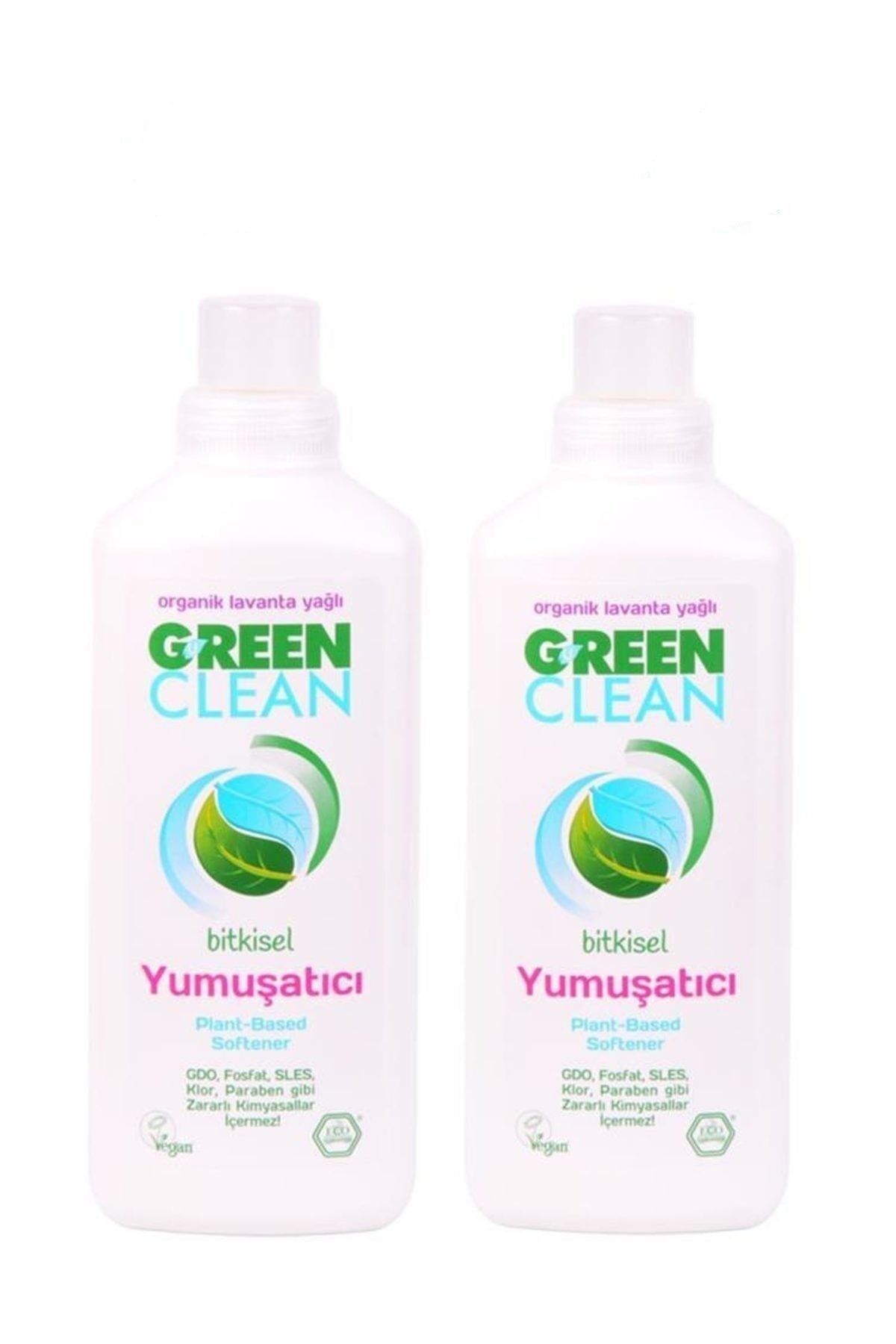 Green Clean Organik Lavanta Yağlı Bitkisel Yumuşatıcı 1000 ml 2 Li