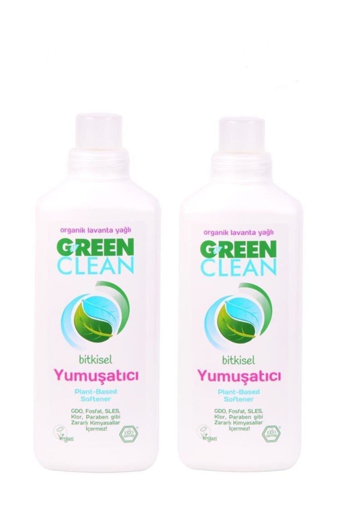 Green Clean Organik Lavanta Yağlı Bitkisel Yumuşatıcı 1000 ml 2 Li
