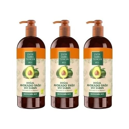 Eyüp Sabri Tuncer Doğal Avokado Yağlı Sıvı Sabun 750 ml x 3