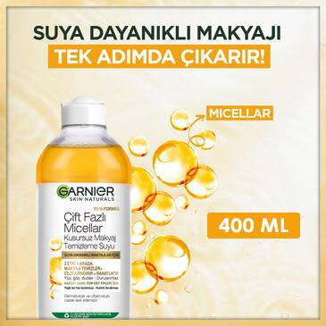 Loreal Paris Telescopic Maskara - Siyah, Çift Fazlı Argan Temizleme Suyu 400 ml ve ROSIE