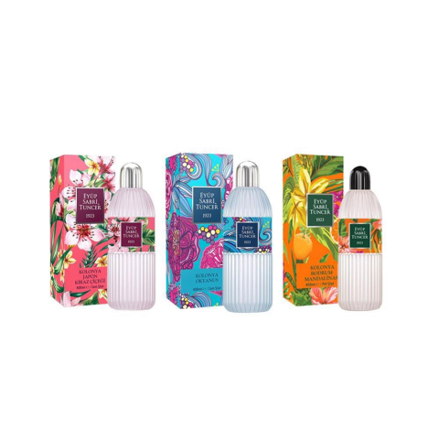 Düvenci Toptan Eyüp Sabri Tuncer 400 ML 3'lü Kolonya Seti E