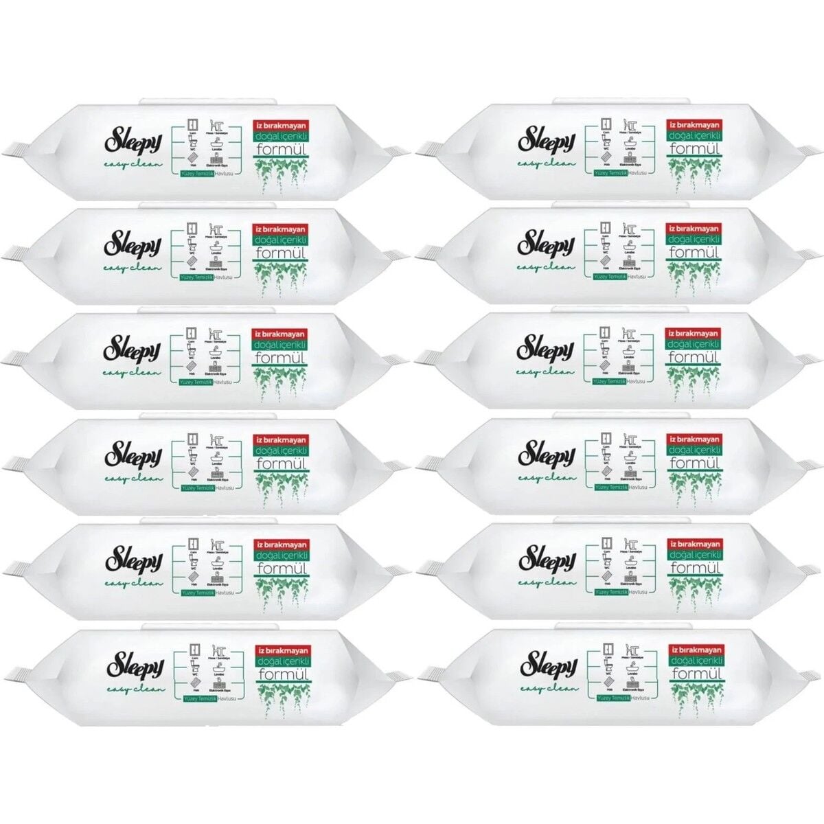 Sleepy Yüzey Temizlik Havlusu 100 Lü 12 adet