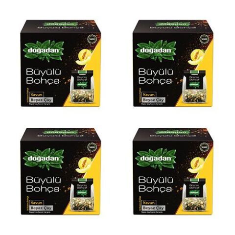 Doğadan Büyülü Bohça Beyaz Çay Kavun x 4 Adet