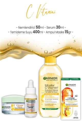 Garnier C Vitamini Bakım Seti 3