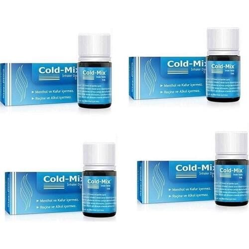 Cold-Mix İnhaler Damla 5 ml (Mavi) 5 Adet