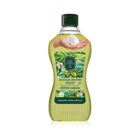Eyüp Sabri Tuncer x 2 Ayvalık Zeytin Çiçeği Köpük Sabun 1,5 L  Yeşilçay Koku Hediye