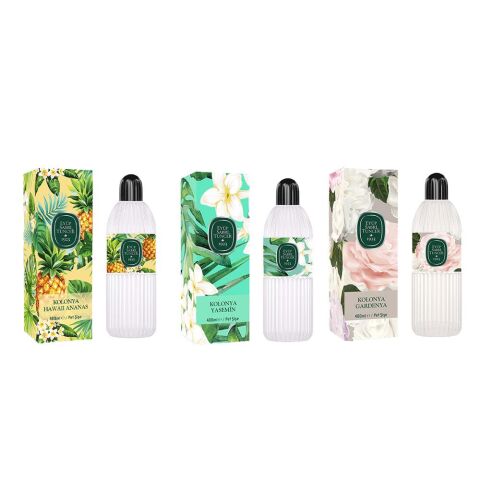 Eyüp Sabri Tuncer Kolonya Hawaii Ananas, Yasemin ve Gardenya Pet Şişe 400 ml