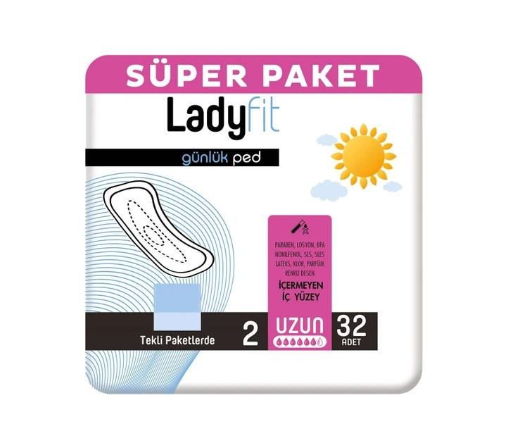 Ladyfit Günlük Ped Uzun 32 Adet
