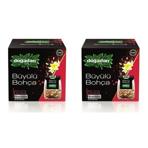 Doğadan Büyülü Bohça Rooıbos Vanilyalı Karışık Bitki Çayı x 2 Paket