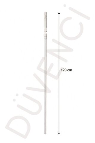 Eğim Verilen Çelik Şemsiye Borusu, Üst Boru 120 CM (Plaj Şemsiyesiyle uyumlu)