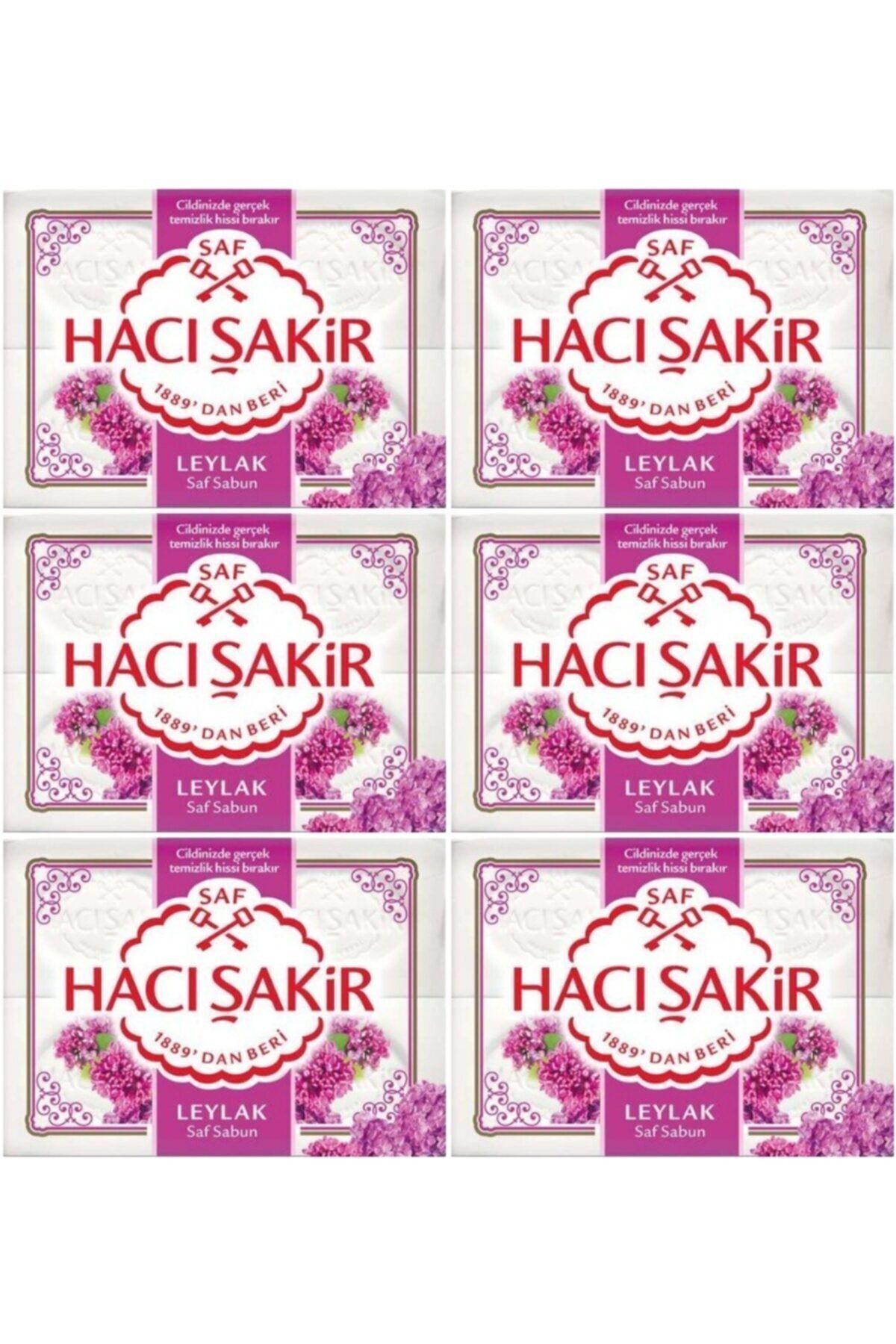 Hacı Şakir Leylak Kalıp Sabun 600 gr X 6 Adet