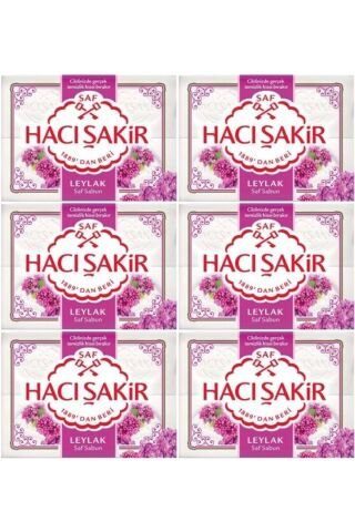 Hacı Şakir Leylak Kalıp Sabun 600 gr X 6 Adet