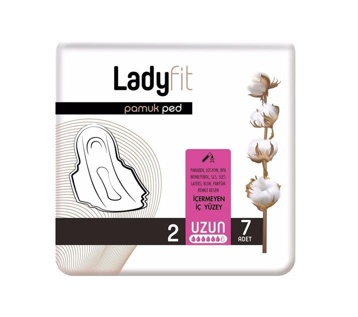 Ladyfit 7 Adet Pamuk Ped Uzun