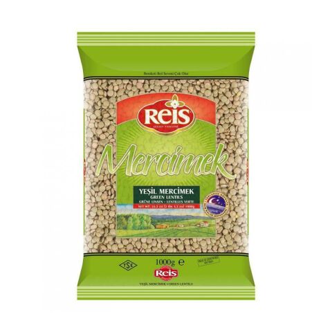 Reis Yeşil Mercimek 2.5 Kg