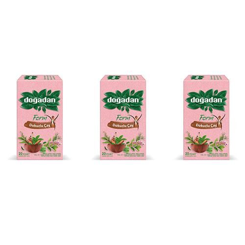 Doğadan Form Dokuzlu Çay x 3 Paket