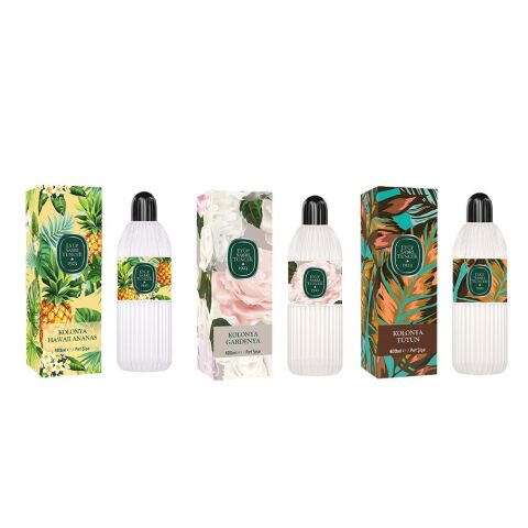 Eyüp Sabri Tuncer Kolonya Hawaii Ananas, Gardenya ve Tütün Pet Şişe 400 ml