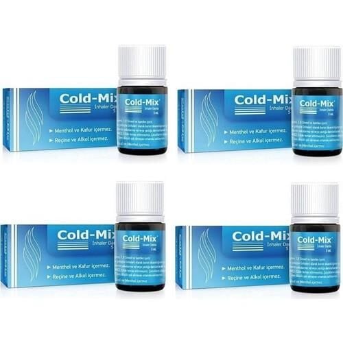 Cold-Mix İnhaler Damla 5 ml (Mavi) - 4 Adet
