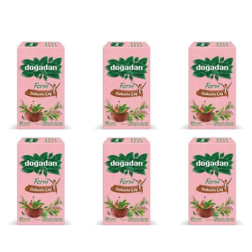 Doğadan Form Dokuzlu Çay x 6 Adet