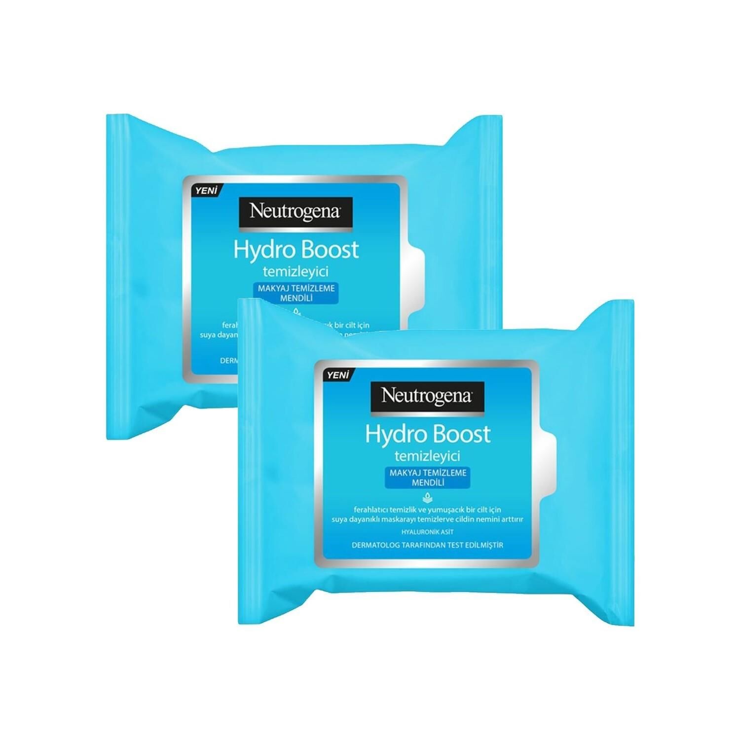 Neutrogena Hydro Boost Makyaj Temizleme Mendili 25' li x 2