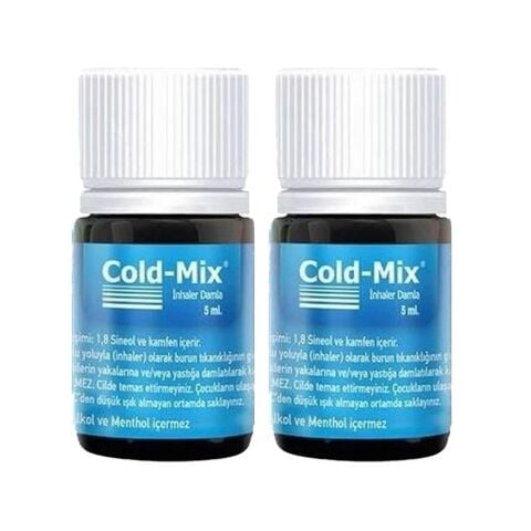 Cold-Mix İnhaler Damla 5 ml (Mavi) x 2