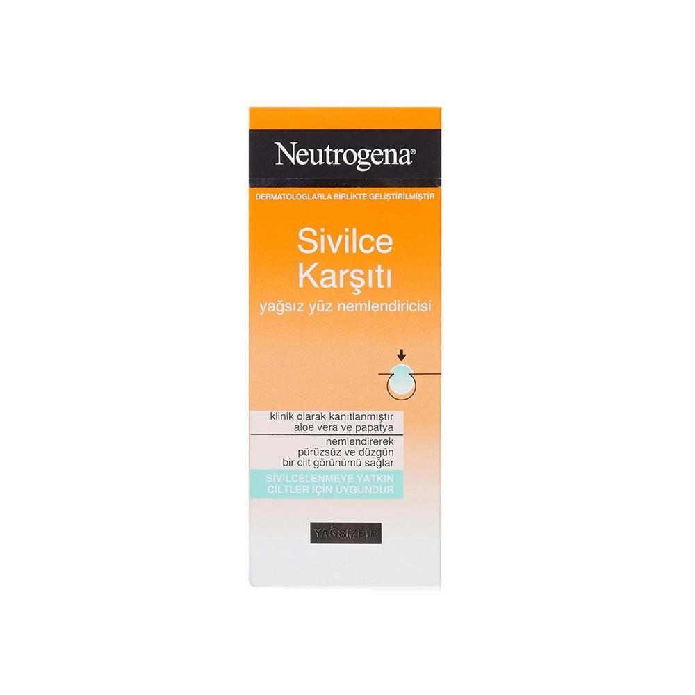 Neutrogena Sivilce Karşıtı Yağsız Yüz Nemlendiricisi 50 ml