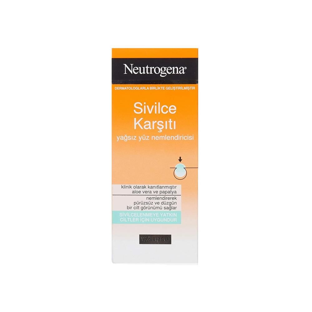 Neutrogena Sivilce Karşıtı Yağsız Yüz Nemlendiricisi 50 ml