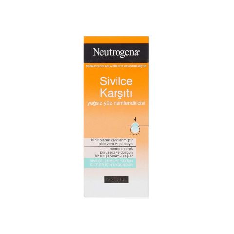 Neutrogena Sivilce Karşıtı Yağsız Yüz Nemlendiricisi 50 ml