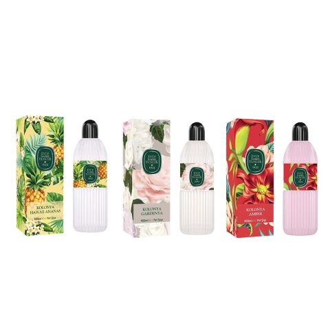 Eyüp Sabri Tuncer Kolonya Hawaii Ananas, Gardenya ve Amber Pet Şişe 400 ml