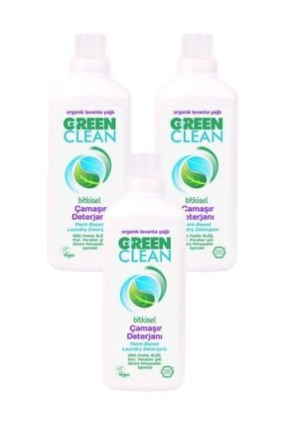 Green Clean Sıvı Çamaşır Deterjanı 1 l x 3'lü Set