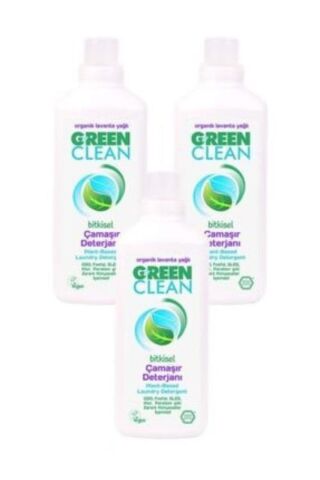 Green Clean Sıvı Çamaşır Deterjanı 1 l x 3'lü Set