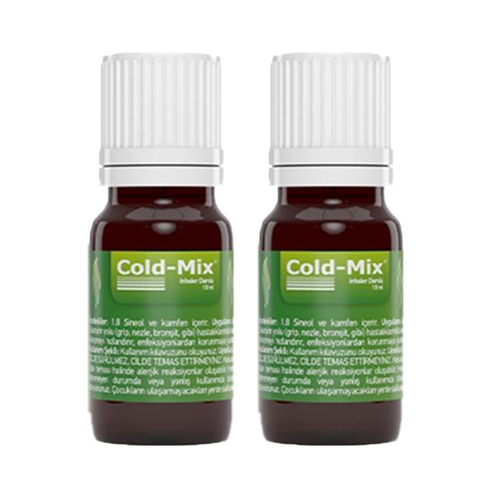 Cold-Mix İnhaler Damla 10 ml (Yeşil) x 2