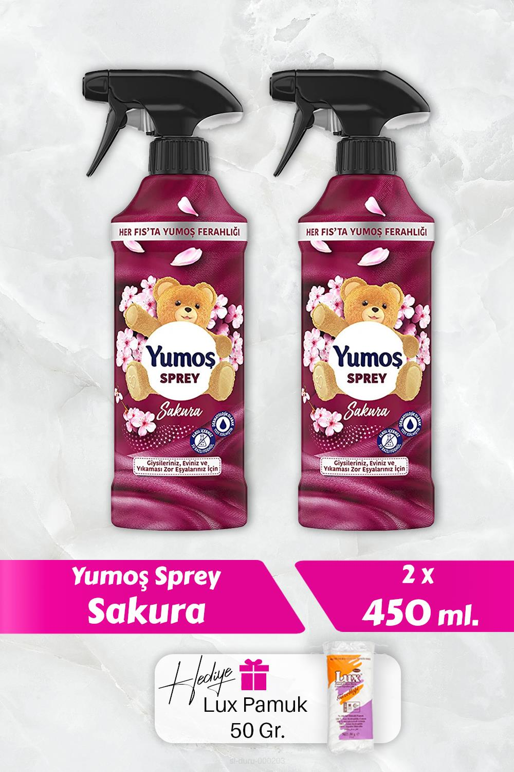 Sakura Sprey Koku 2 Adet, Pamuk Hediyeli