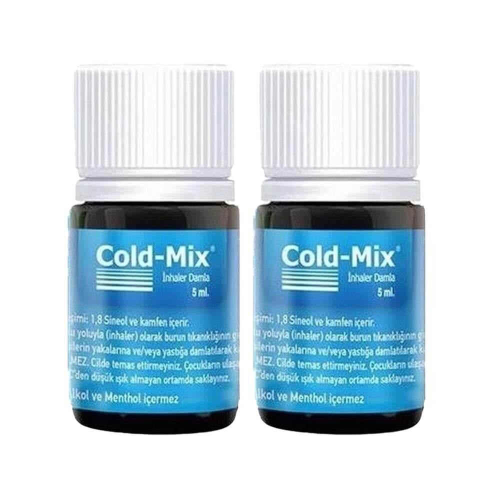 Cold-Mix İnhaler Damla 5 ml (Mavi) x 2
