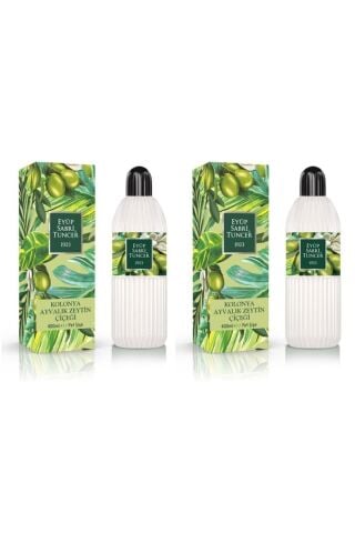 Pet Şişe 2 Adet 400 ml Ayvalık Zeytin Çiçeği Kolonyası