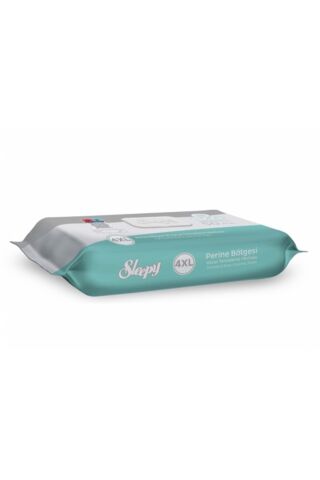 Sleepy Perine Bölgesi ve Vücut Temizleme Islak Mendil Havlu 50 Yaprak (Ebat 4XL) (12 Li Set)