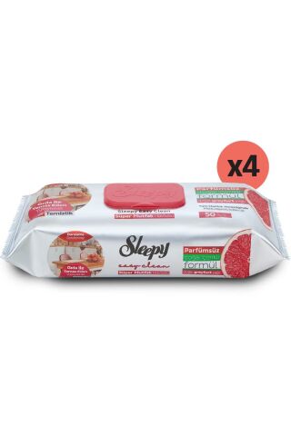 Sleepy Easy Clean Süper Yüzey Temizlik Mutfak Havlusu Greyfurt Yağlı 4x50 (200 YAPRAK)