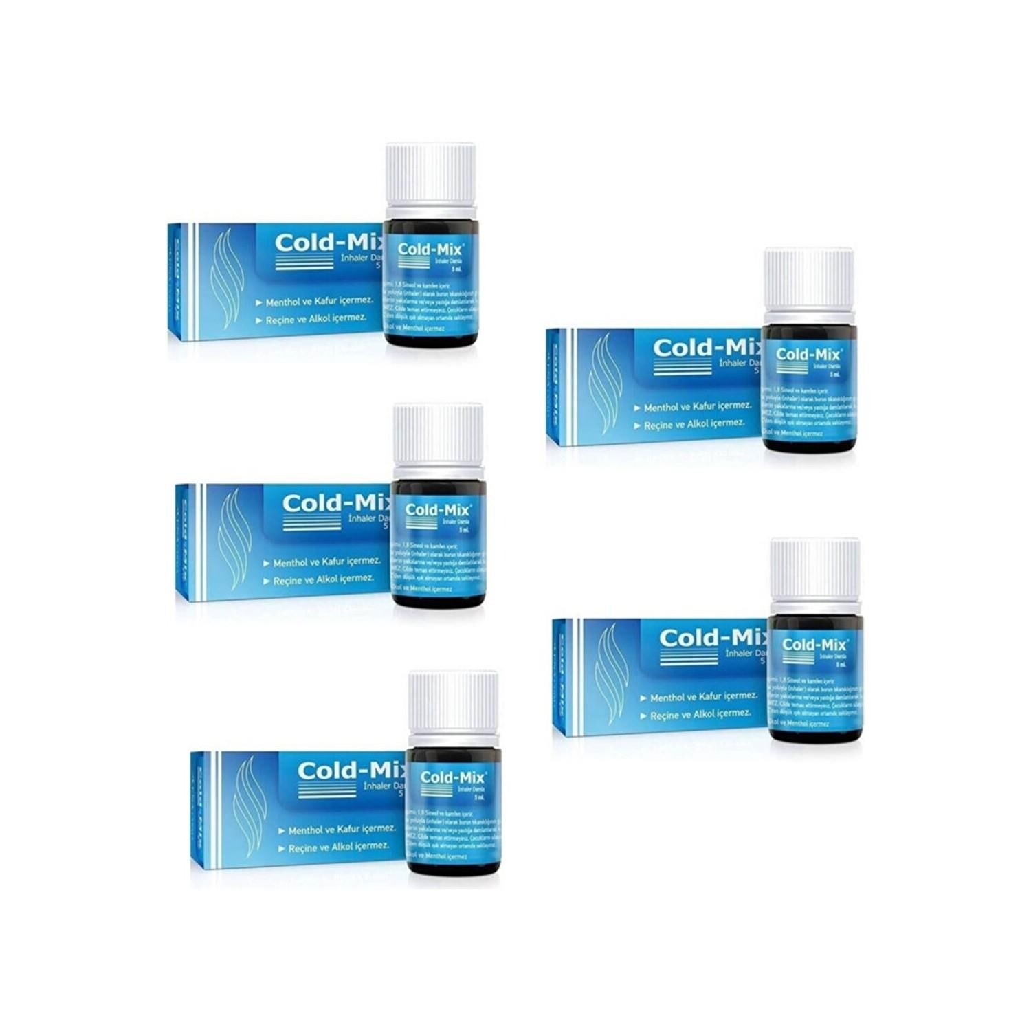 Cold-Mix İnhaler Damla 5 ml (Mavi) 5 Adet