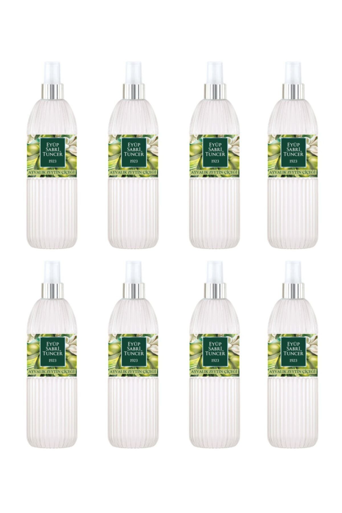 Ayvalık Zeytin Çiçeği 150 ml Sprey Kolonya - Pet Şişe 8 Adet