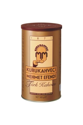 Kurukahveci Mehmet Efendi Türk Kahvesi Teneke 500 gr