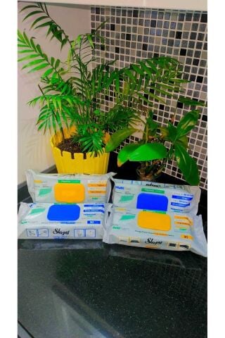 Sleepy Easy Clean Köpüklü Yağ Çözücü Havlu 2 Adet ve Kireç Sökücü Havlu 2 Adet 120 Yapraklı
