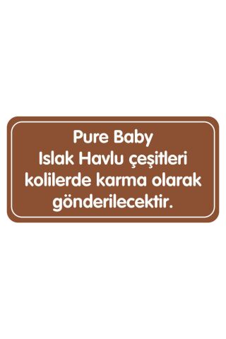 Pure Baby Meyveli Islak Havlu 24x50 (1200 YAPRAK)