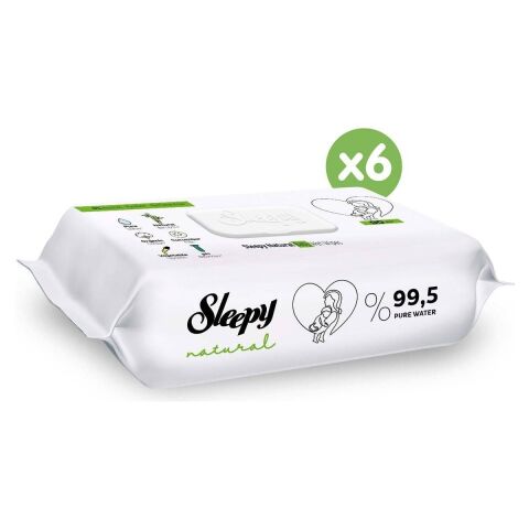 Sleepy Natural Islak Bebek Havlusu 6X90 (540 Yaprak)