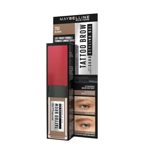 Maybelline New York Tattoo Brow 36H Kaş Maskarası 250 Blonde