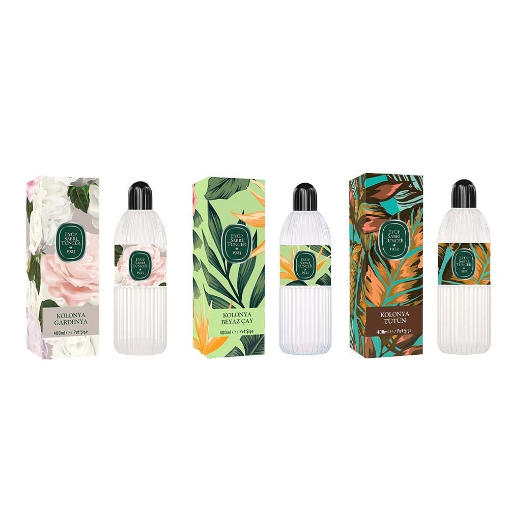 Eyüp Sabri Tuncer Kolonya Gardenya, Beyaz Çay ve Tütün Pet Şişe 400 ml