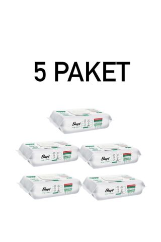 Sleepy Easy Clean Beyaz Sabun Islak Mendil 500 Yaprak (5 PAKET)
