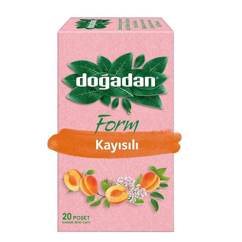 Doğadan Form Çay Kayısılı 20'li