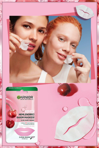 Garnier Dudak Nemlendiricisi Kağıt Maskesi X 5 ve Micellar Makyaj Temizleme Suyu